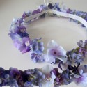 purple crown + purple narrow belt set