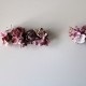 Two old pink flower clips for communion