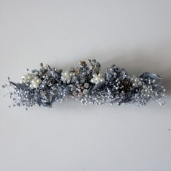 Prendido flores perla, paniculata y plata