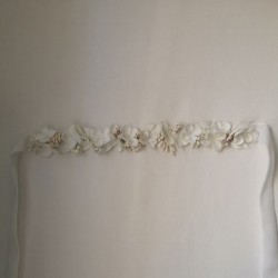 Hippy hydrangea snow ribbon with seed