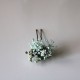 Pack 6 ivory paniculata hairpins for first communion
