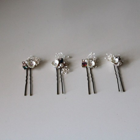 Pack of 5 pink, white shiny and pheathers vanilla